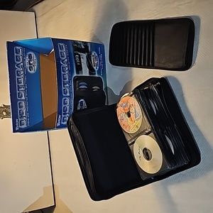 DISC STORAGE & DISC VISOR HOLDER & 86 CD 💿 aflame PLEASE 🙏 MAKE OFFER